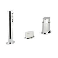 Смеситель на борт ванны Gessi Ovale 23043.031 Хром
