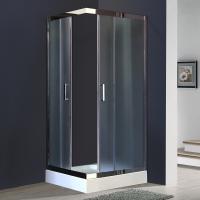 Душевой уголок Royal Bath HPD 90х80 RB8090 HPD-C-CH без поддона профиль Хром стекло рифленое