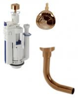 Механизм слива c низкой трубой Globo Paestum BA009br