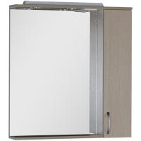 Зеркало со шкафом Aquanet Донна 80 168930 с подсветкой R Дуб светлый