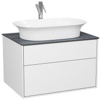 Тумба под раковину Diborg Elise 70 77.7224 подвесная Белый глянец