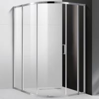 Душевой уголок Cezares Molveno RH-11 130х120 MOLVENO-RH-11-130/120-C-Cr-IV профиль Хром стекло прозрачное