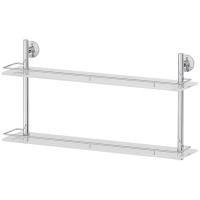 Стеклянная полка FBS Standard 066 Хром