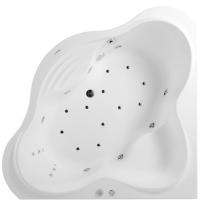 Акриловая ванна Aquanet Margarita 150x150 с гидромассажем