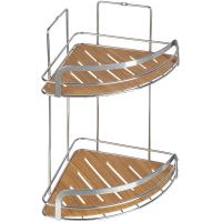 Полка корзина Fora Wood FOR-WOD02-U угловая Хром