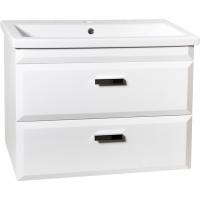 Тумба под раковину Style Line Лотос 80 Люкс Plus подвесная Белая