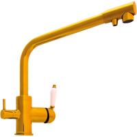 Смеситель для кухни Seaman Barcelone SSL-5384-Sun Золото