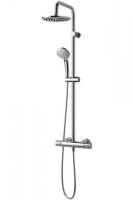 Душевая система Ideal Standard Ideal Rain Duo A5686AA с термостатом Хром