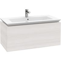 Тумба под раковину Villeroy&Boch Legato 100x43 подвесная с подсветкой Белое дерево