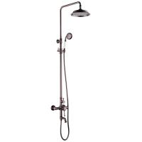 Душевая система Lemark Peretto LM6362RB Черный кофе