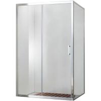 Душевой уголок Aquanet Alfa NAA1131 100x80 199230 профиль Хром стекло прозрачное