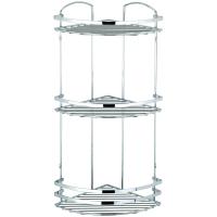 Полка корзина Tekno-tel LM009 угловая Хром