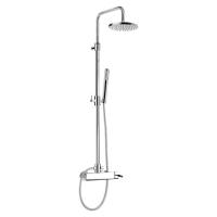 Душевая система Webert Azeta AZ870105 Хром с верхним душем PVC