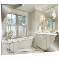 Зеркало Mixline Комфорт Лотос 59 525003 с полкой с декоративной тонировкой