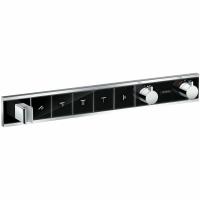 Смеситель для душа Hansgrohe RainSelect 15358600 с термостатом Хром Черный