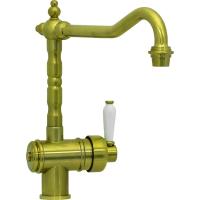 Смеситель для кухни Seaman Barcelone SSL-5077-Antique Gold Античное золото