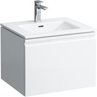 Тумба с раковиной Laufen Pro S 60 подвесная Белая глянцевая