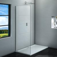 Душевая стенка WeltWasser WW800 B 80 10000003091 профиль Хром стекло прозрачное