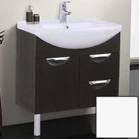 Тумба с раковиной SanVit Лайм Lux 75 klaimn075 в цвете Ral Белый глянец