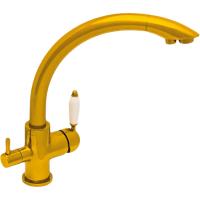 Смеситель для кухни Seaman Barcelone SSL-5382-Sun Золото