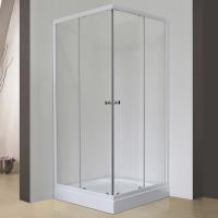 Душевой уголок Royal Bath HPD 85х90 RB9085HPD-T без поддона профиль Белый стекло прозрачное