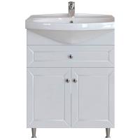 Тумба под раковину San Star Бриз 65 10.1-1.4.1. Белая матовая