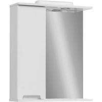 Зеркало со шкафом Cerutti SPA Ломбардия 65 hzlol с подсветкой L Белое