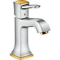 Смеситель для раковины Hansgrohe Metropol Classic 31300090 Хром Золото