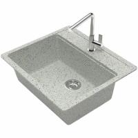 Кухонная мойка Zett Lab Модель 9 57x50,5 T009Q010 Светло-серая