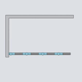 Шторка на ванну Radaway Eos PNW4 86 профиль Хром стекло прозрачное Шторка на ванну Radaway Eos PNW4 86 профиль Хром стекло прозрачное