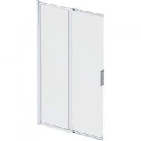 Шторка на ванну AM.PM Like W80S-100PS-150MT 100x150 профиль Хром матовый стекло прозрачное