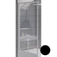 Шторка на ванну Riho Lucid GD501 80 GDB508B000 профиль Черный стекло прозрачное