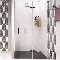 Душевая дверь в нишу WasserKRAFT Aller 10H 120x200 Черный Хром