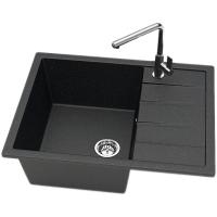 Кухонная мойка Zett Lab Модель 151 64,5x50,5 T151Q004 Черная