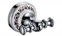 Крючок для полотенец Fixsen Bogema FX-78505A Хром Белый