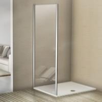 Душевая стенка WeltWasser WW900 B 80 10000002926 профиль Хром стекло прозрачное
