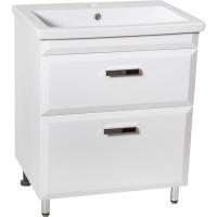 Тумба под раковину Style Line Лотос 70 Люкс Plus СС-00000375 Белая