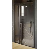 Душевая дверь Riho Lucid GD104 110 GD111B000 профиль Черный стекло прозрачное