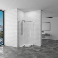 Душевой уголок RGW Stilvoll SV-81 100x100 профиль Хром стекло прозрачное