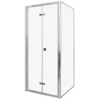 Душевой уголок Cerutti SPA Bella ZQD91T 90x90 профиль Хром стекло прозрачное