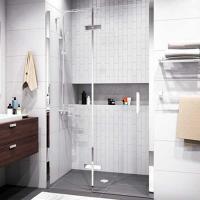Душевая дверь в нишу WasserKRAFT Aller 10H 120x200 Хром