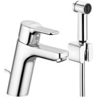 Смеситель для раковины Kludi Pure&Easy 372590565 с гигиеническим душем Хром