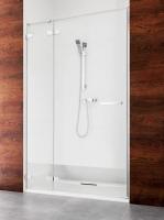 Душевая дверь в нишу Radaway Euphoria DWJ 120x200 профиль хром, стекло прозрачное, крепления слева