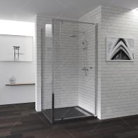 Душевой уголок RGW Passage PA-32 80x80 профиль Хром стекло прозрачное