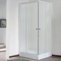 Душевой уголок Royal Bath HPD 75х90 RB9075HPD-T без поддона профиль Белый стекло прозрачное