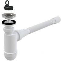 Сифон для раковины Alcaplast A41 Flexi Хром
