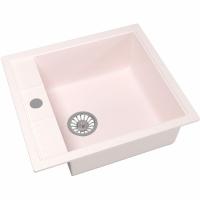 Кухонная мойка Mixline ML-GM28-311 533509 Светло-розовая