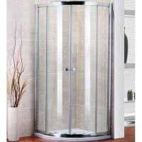 Душевой уголок Cezares Pratico R-2 100x100 PRATICO-R-2-100-P-Cr профиль Хром стекло рифленое