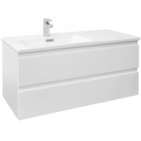 Тумба под раковину Jacob Delafon Madeleine 100 L EB2054-J5 подвесная Белая глянцевая