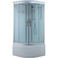 Душевая кабина Timo Standart T-6600 S 100x100 профиль Хром стекло прозрачное